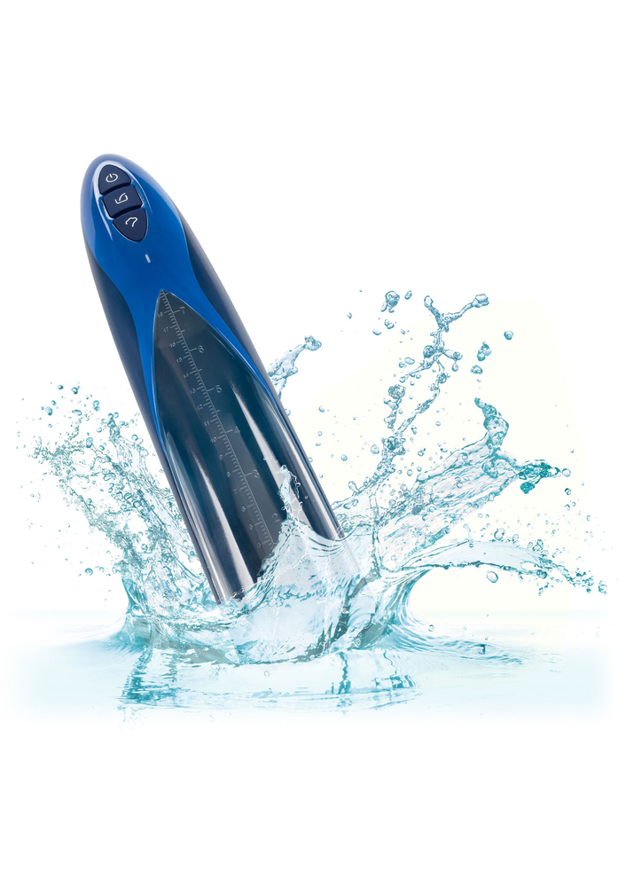 CalExotics Optimum Series Rechargeable Waterproof Pump BLUE - 9