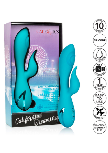 CalExotics California Dreaming Santa Monica Starlet BLUE - 3