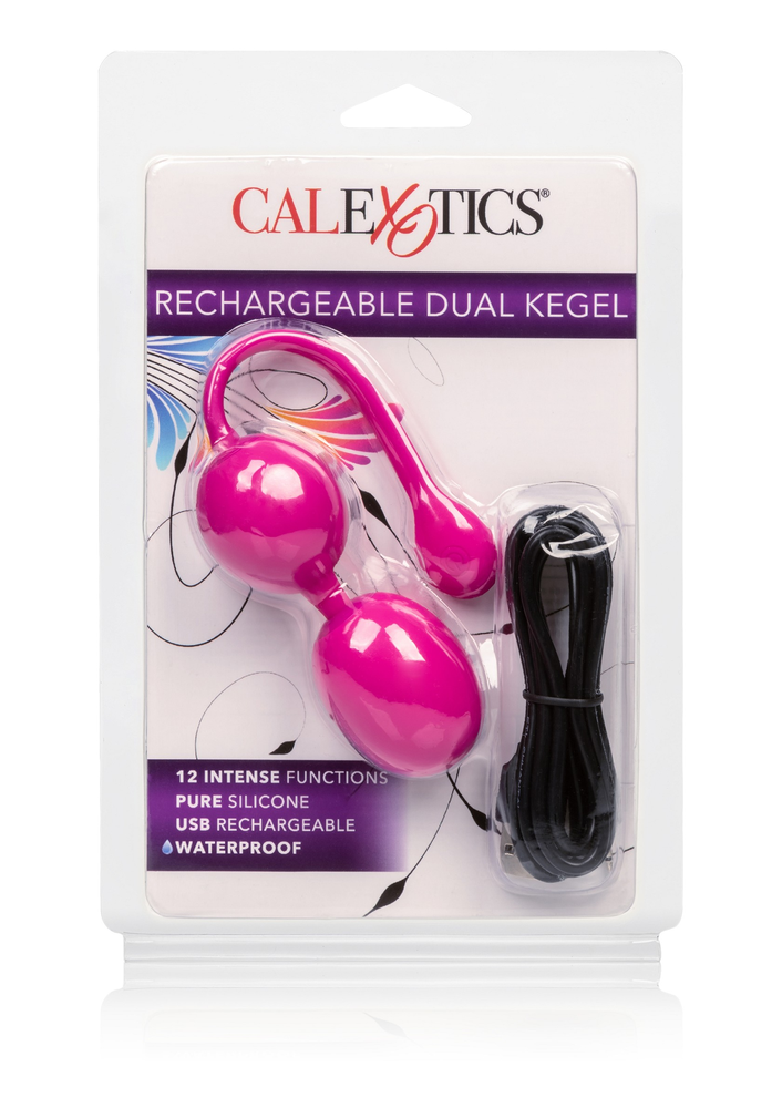 CalExotics Rechargeable Dual Kegel PINK - 2