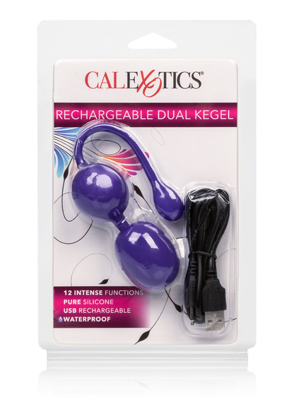 CalExotics Rechargeable Dual Kegel PURPLE - 1