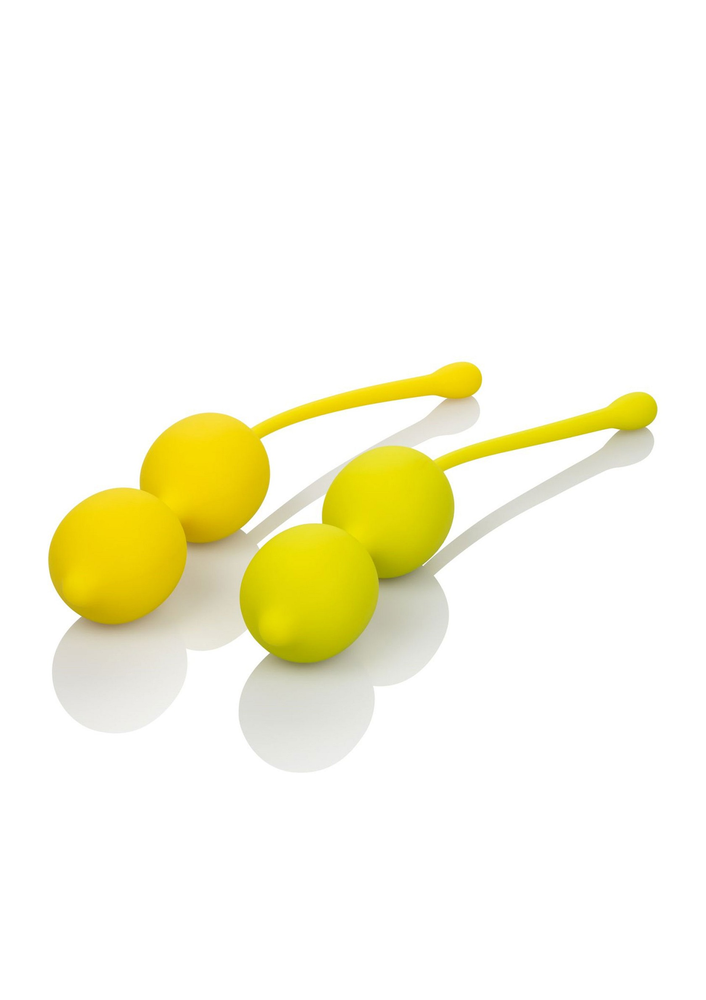 CalExotics Kegel Training Set Lemon YELLOW - 9