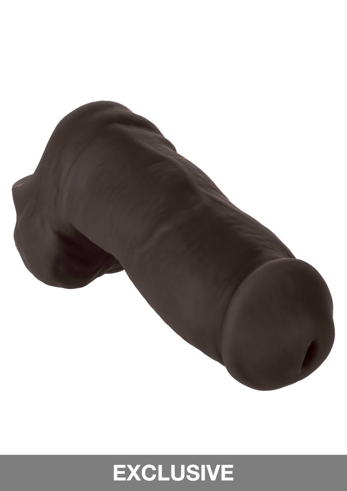 CalExotics Packer Gear 5”/12.75 cm Ultra-Soft Silicone STP BLACK - 5