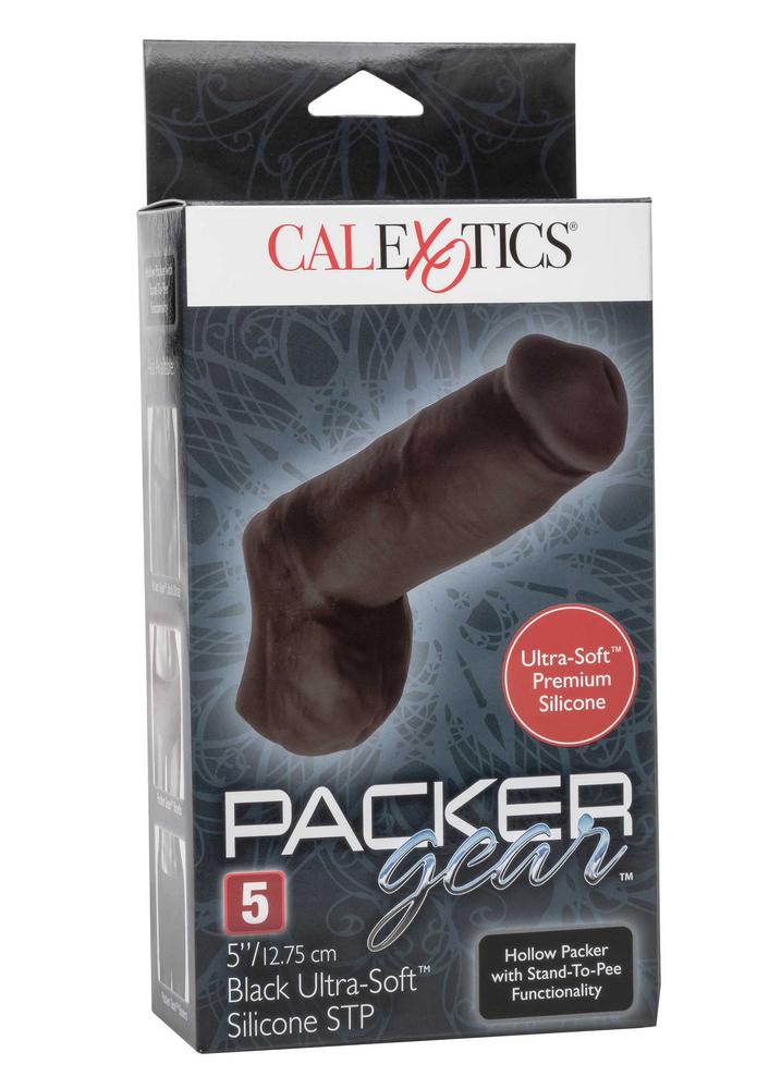 CalExotics Packer Gear 5”/12.75 cm Ultra-Soft Silicone STP BLACK - 4