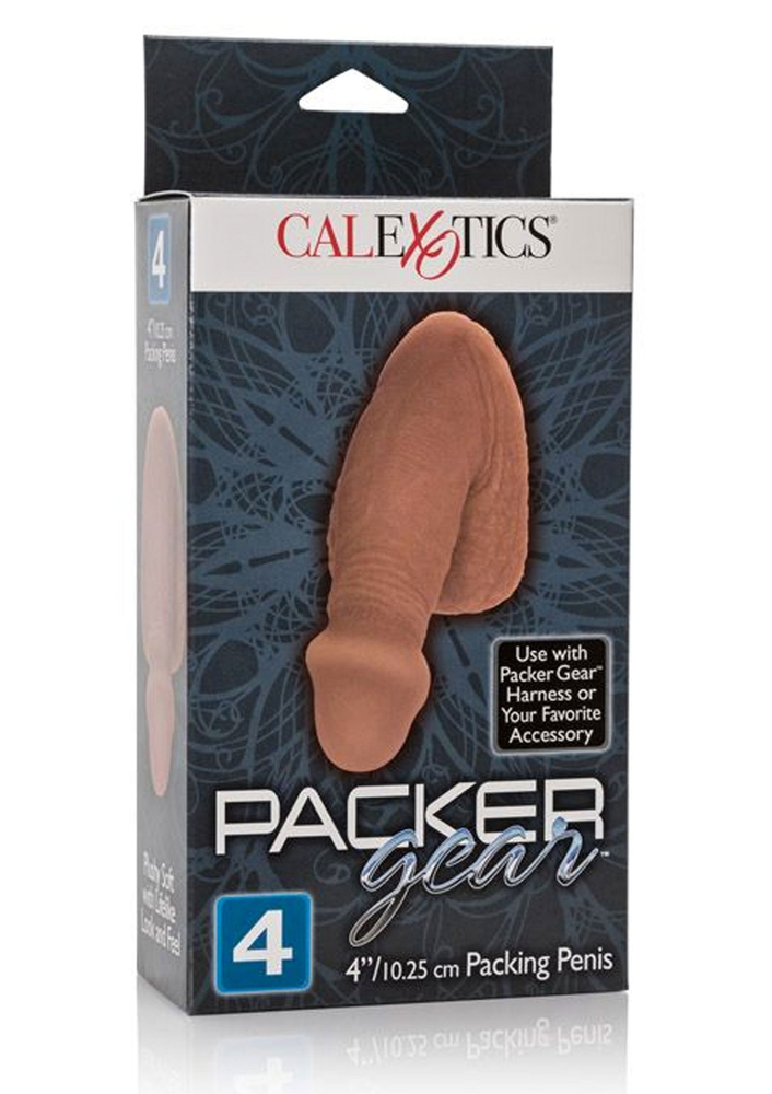 CalExotics Packer Gear 4'/10.25 cm Packing Penis BROWN - 0