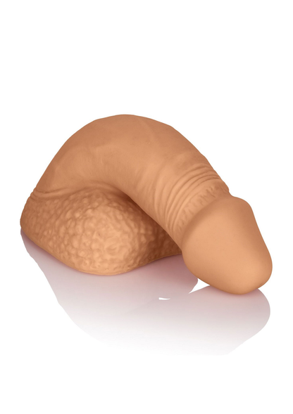 CalExotics Packer Gear 5'/12.75 cm Silicone Packing Penis CARAMEL - 4