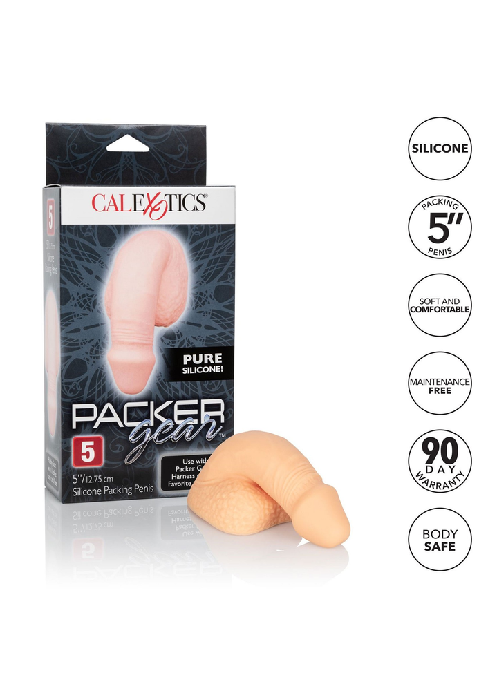 CalExotics Packer Gear 5'/12.75 cm Silicone Packing Penis SKIN - 5