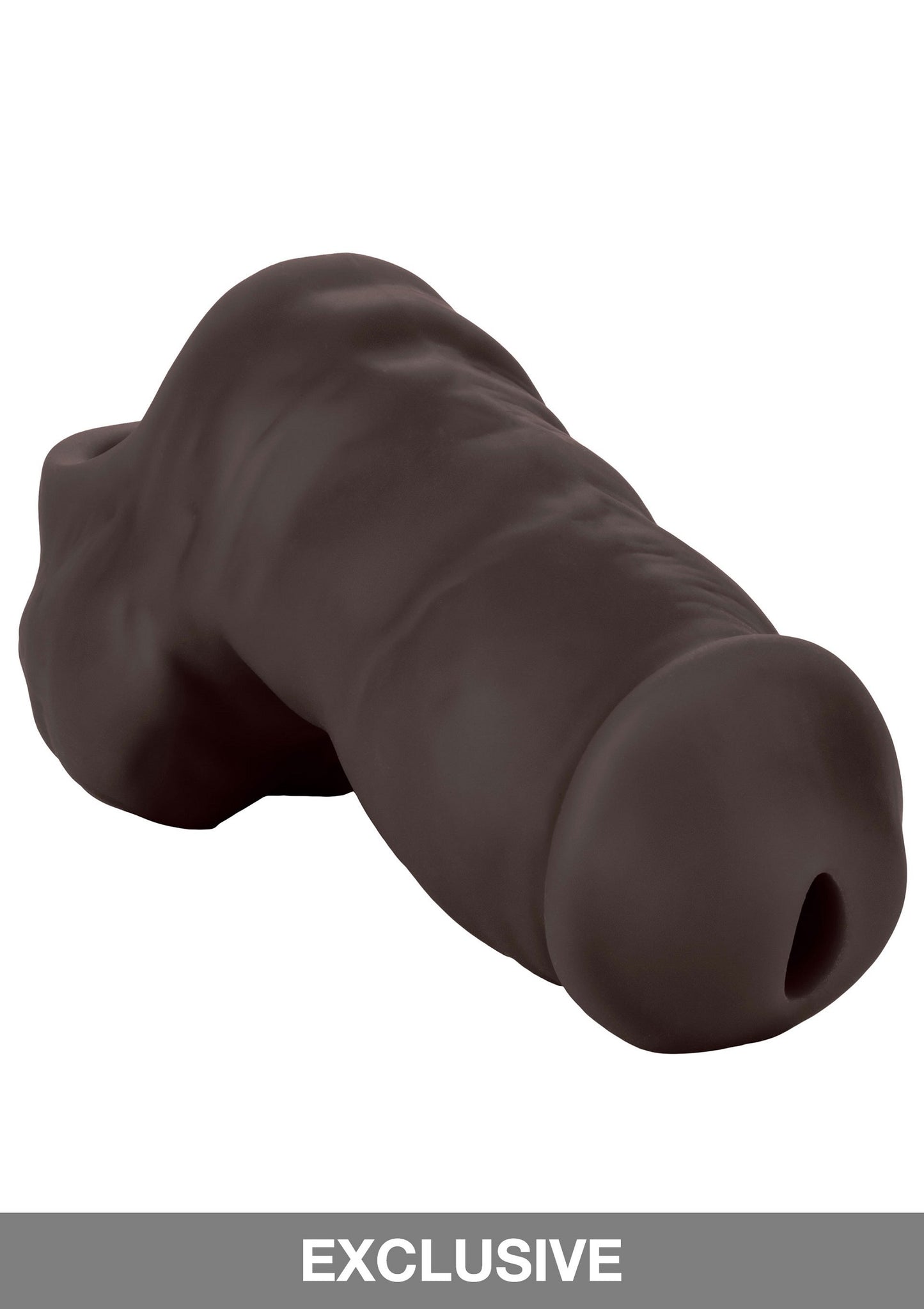 CalExotics Packer Gear 4'/10.25 cm Ultra-Soft Silicone STP Packer BROWN - 8