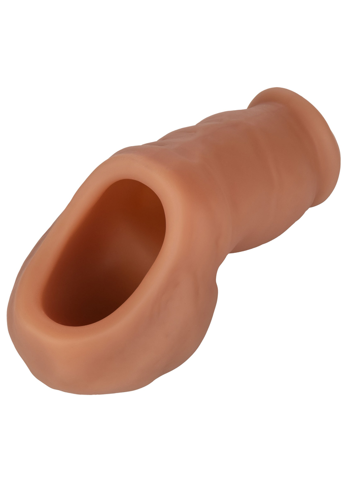 CalExotics Packer Gear 4'/10.25 cm Ultra-Soft Silicone STP Packer BROWN - 0