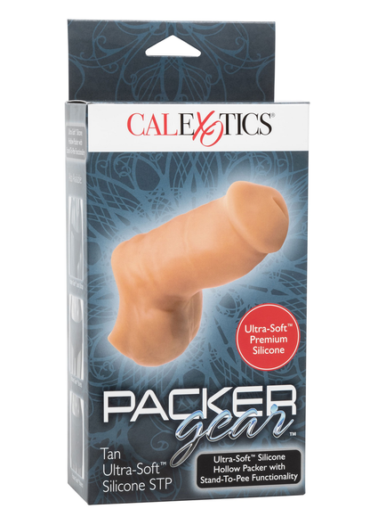 CalExotics Packer Gear 4'/10.25 cm Ultra-Soft Silicone STP Packer CARAMEL - 4