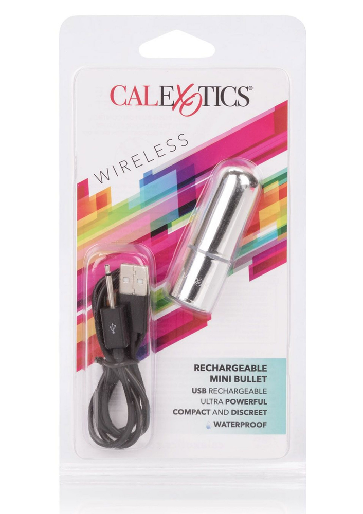 CalExotics Rechargeable Mini Bullet SILVER - 2