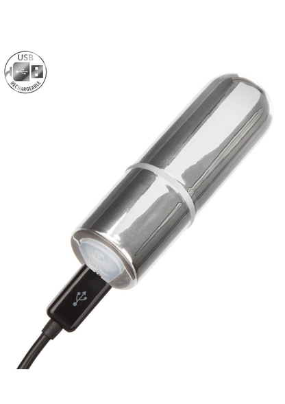 CalExotics Rechargeable Mini Bullet SILVER - 3