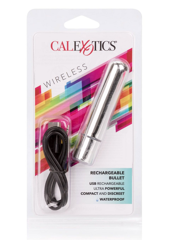 CalExotics Rechargeable Bullet SILVER - 2