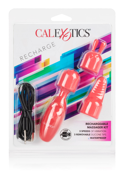 CalExotics Rechargeable Massager Kit ORANGE - 2