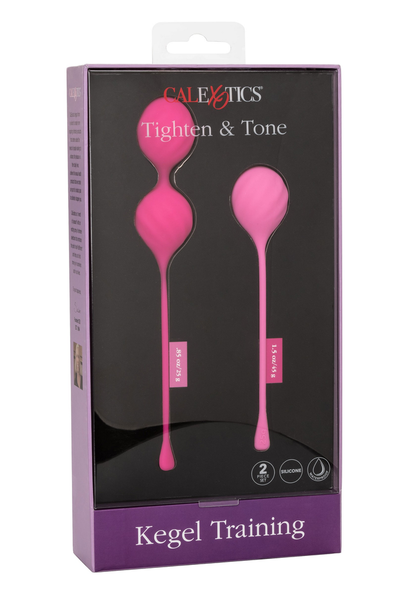 CalExotics Kegel Training 2-Piece Set PINK - 13