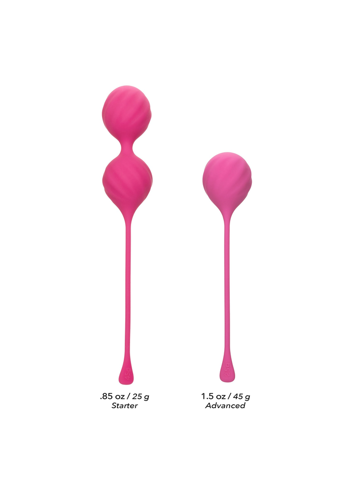 CalExotics Kegel Training 2-Piece Set PINK - 1