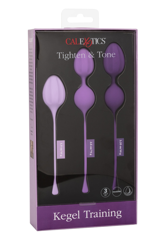 CalExotics Kegel Training 3-Piece Set PURPLE - 1