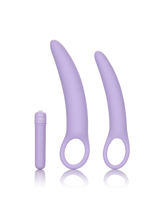 CalExotics Dr. Laura Berman Isabelle Set of 2 Vibrating Silicone Dilators