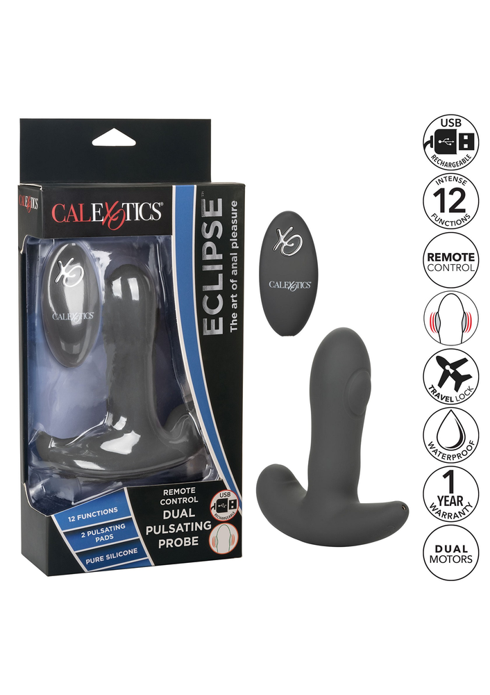 CalExotics Eclipse Remote Control Dual Pulsating Probe BLACK - 3