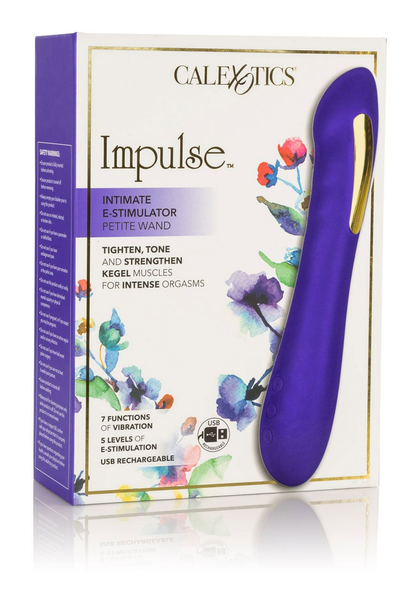 CalExotics Impulse Intimate E-Stimulator Petite Wand BLUE - 6