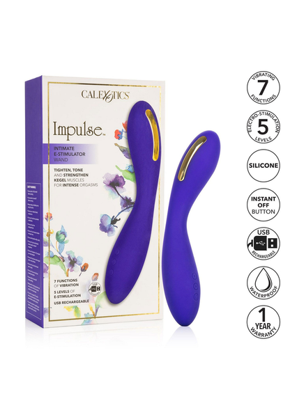 CalExotics Impulse Intimate E-Stimulator Wand BLUE - 4