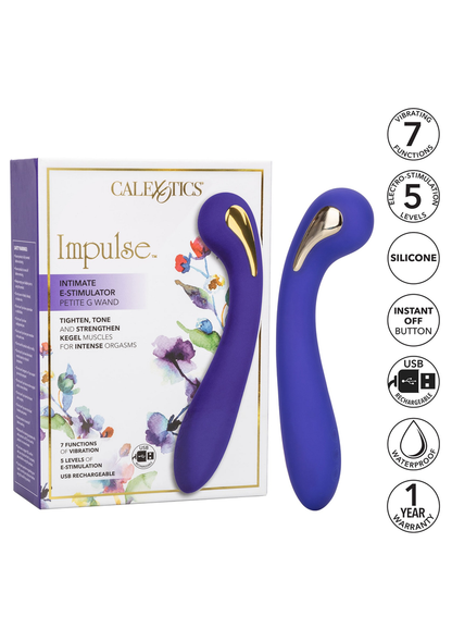 CalExotics Impulse Intimate E-Stimulator Petite G Wand BLUE - 7