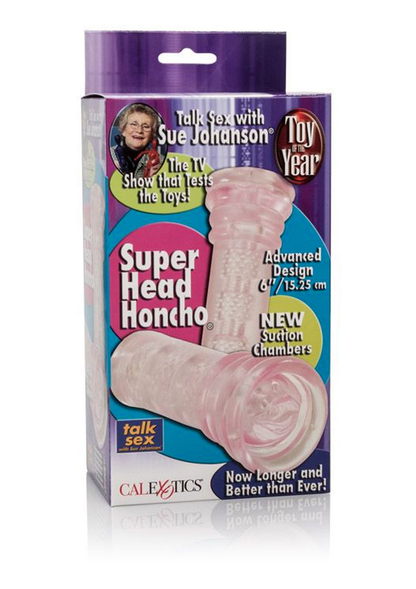 CalExotics Sue Johanson Super Head Honcho TRANSPA - 2