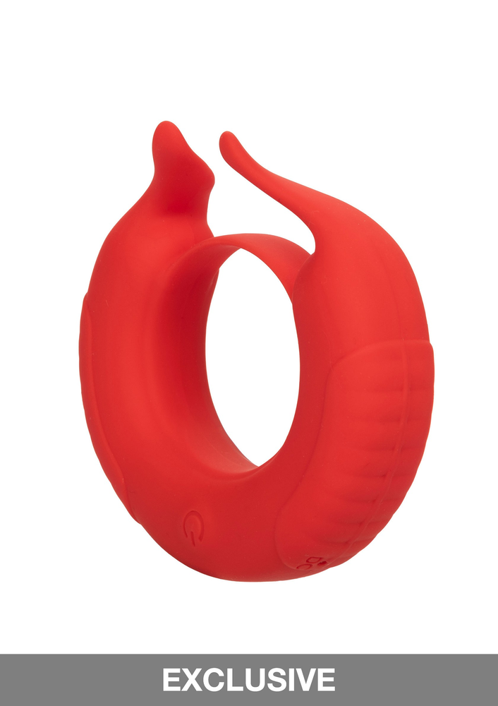 CalExotics Silicone Rechargeable Taurus Enhancer RED - 9