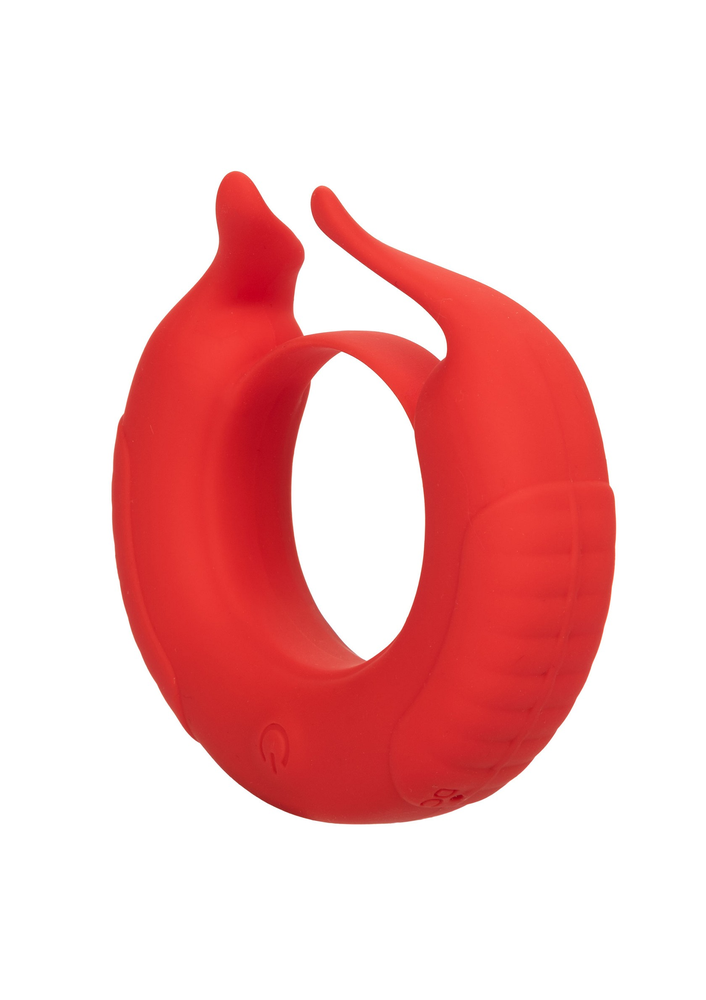 CalExotics Silicone Rechargeable Taurus Enhancer RED - 6