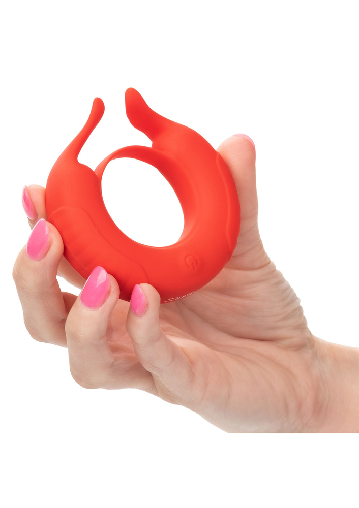 CalExotics Silicone Rechargeable Taurus Enhancer RED - 3