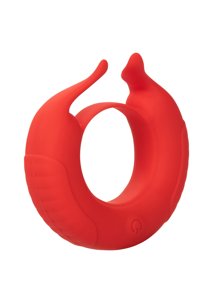CalExotics Silicone Rechargeable Taurus Enhancer RED - 8