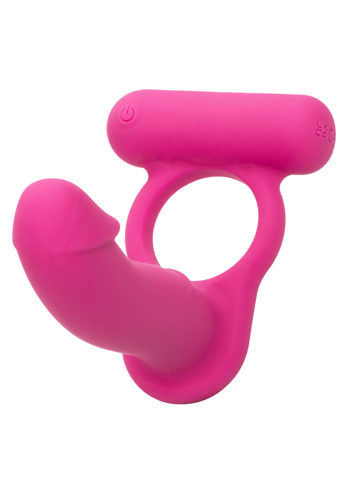 CalExotics Silicone Rechargeable Double Diver PINK - 7