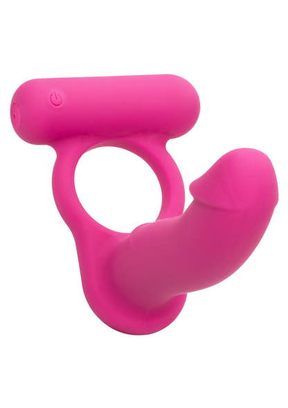 CalExotics Silicone Rechargeable Double Diver PINK - 1