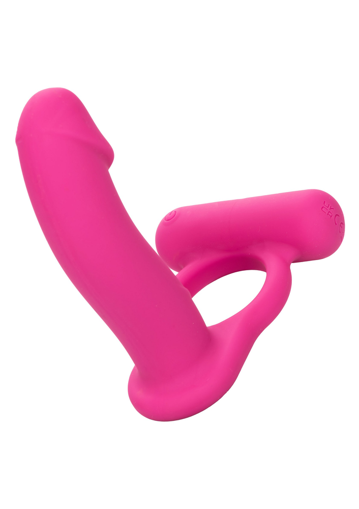 CalExotics Silicone Rechargeable Double Diver PINK - 12