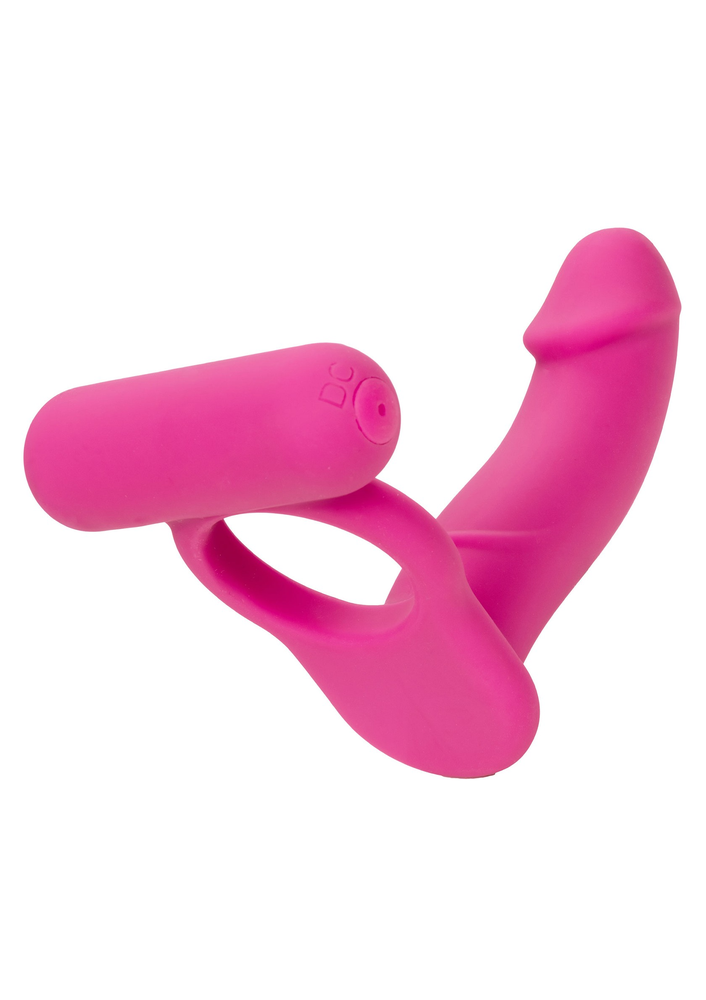 CalExotics Silicone Rechargeable Double Diver PINK - 10