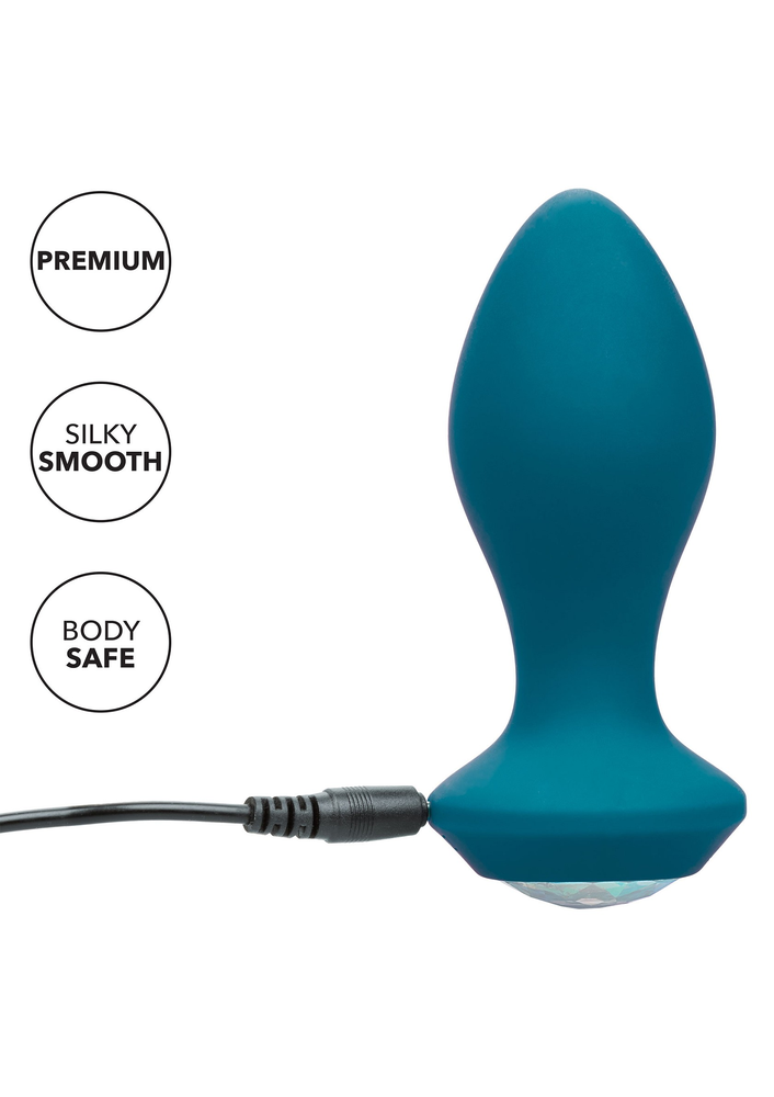 CalExotics Power Gem Vibrating Crystal Probe BLUE - 8