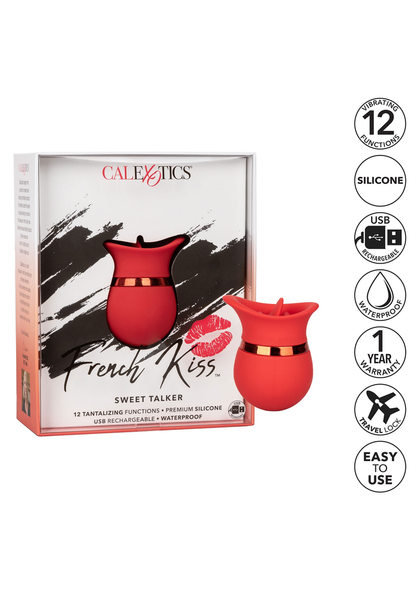 CalExotics French Kiss Sweet Talker RED - 1