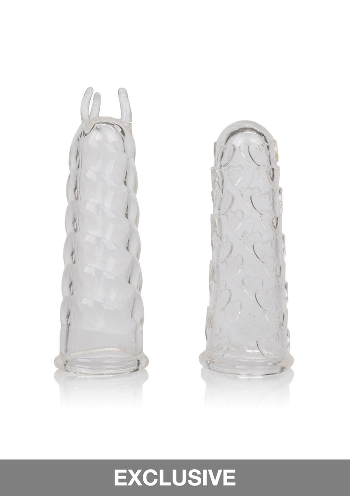 CalExotics Intimate Play Finger Teasers TRANSPA - 2