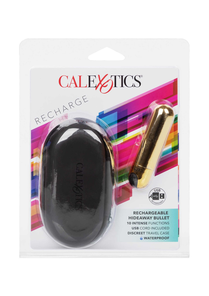 CalExotics Rechargeable Hideaway Bullet GOLD - 7