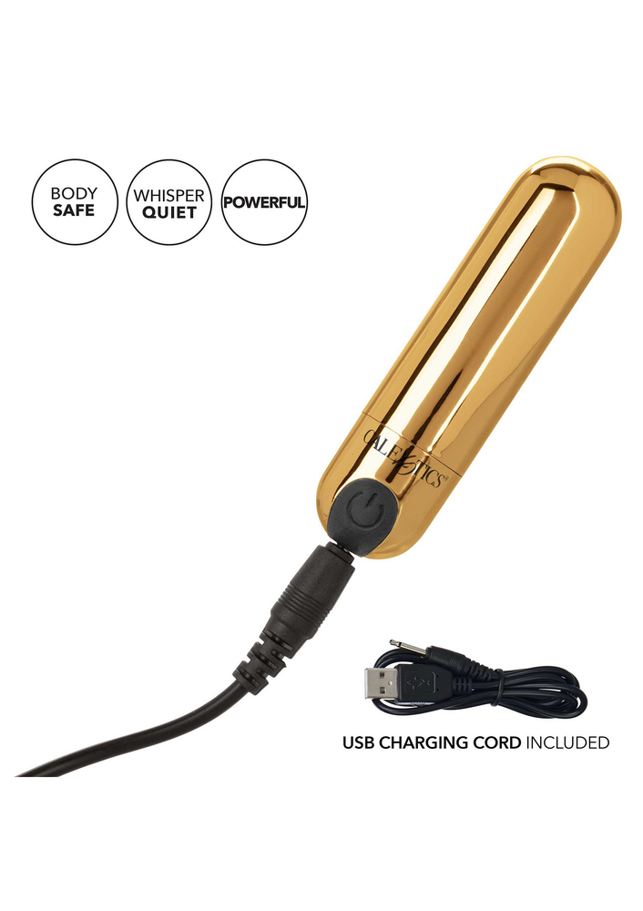 CalExotics Rechargeable Hideaway Bullet GOLD - 5