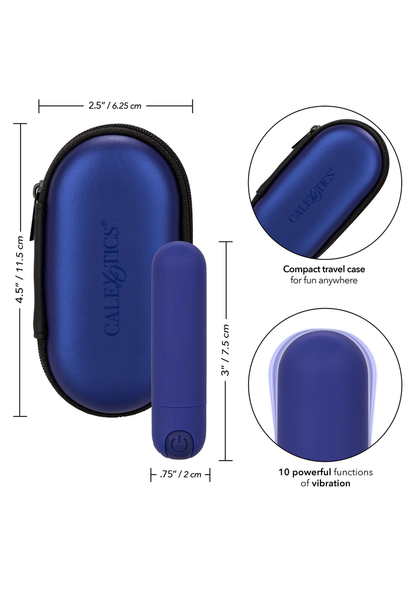 CalExotics Rechargeable Hideaway Bullet BLUE - 9