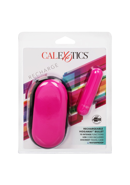 CalExotics Rechargeable Hideaway Bullet PINK - 9