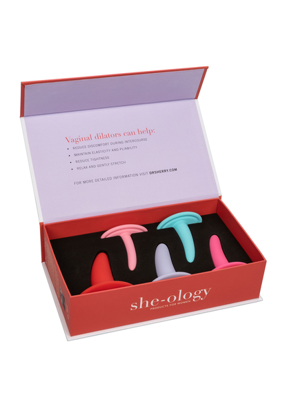 CalExotics She-ology 5-piece Wearable Vaginal Dilator Set ASSORT - 8