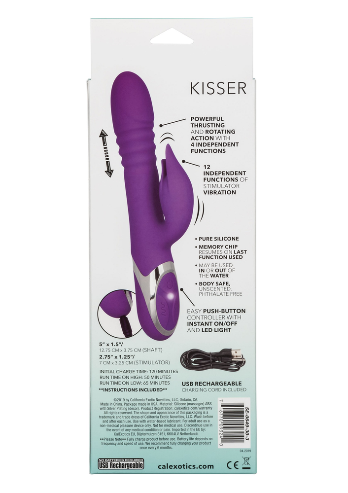 CalExotics Enchanted Kisser PURPLE - 10