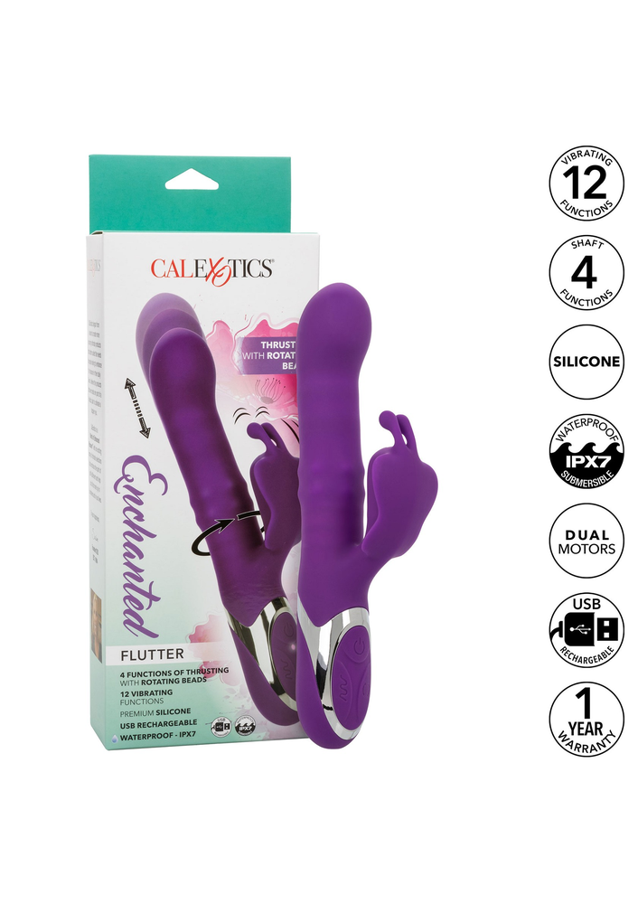 CalExotics Enchanted Flutter PURPLE - 161