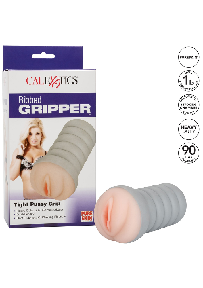 CalExotics Ribbed Gripper Tight Pussy Grip SKIN - 7