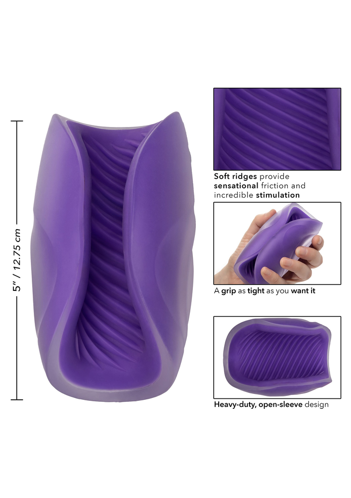 CalExotics The Gripper Spiral Grip PURPLE - 11