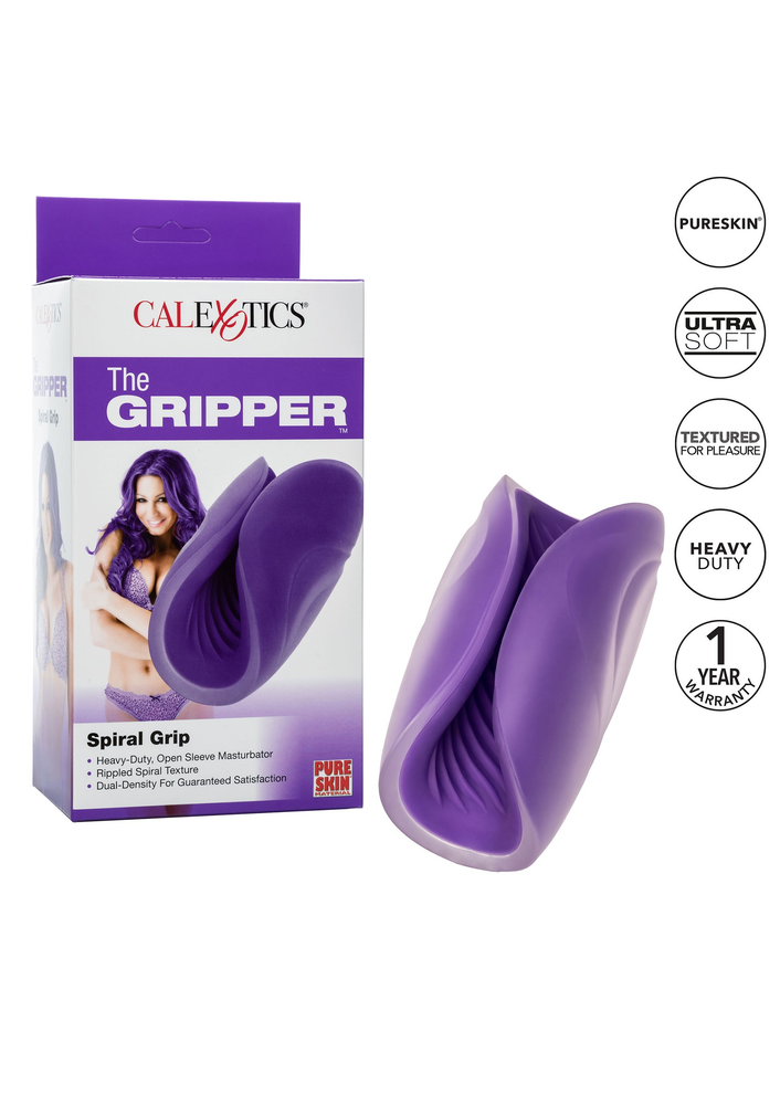 CalExotics The Gripper Spiral Grip PURPLE - 3