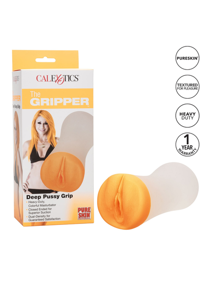 CalExotics The Gripper Deep Pussy Grip ORANGE - 9