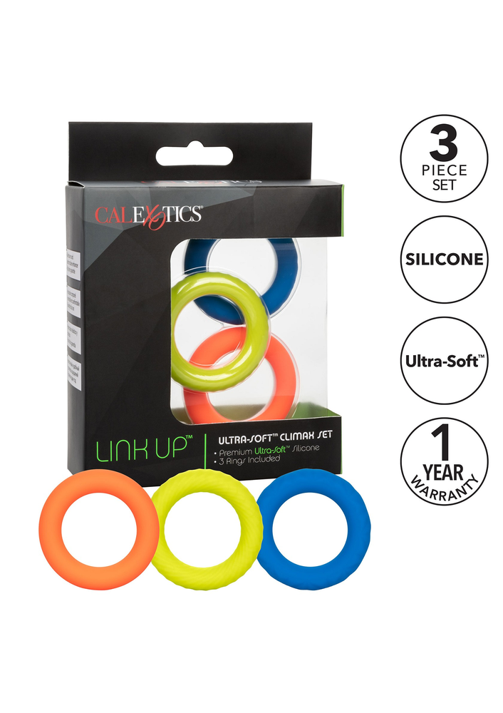 CalExotics Link Up Ultra-Soft Climax Set ASSORT - 3