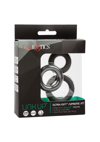 CalExotics Link Up Ultra-Soft Supreme Set BLACK - 1